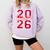 Senior 2026 Graduation Varsity Red Letters On The Back Comfort Colors Sweatshirt Orchid