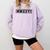 Senior 2026 MMXXVI Graduate Class Of 2026 Graduation Comfort Colors Sweatshirt Orchid