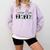 Senior 2027 Soccer Mom Final Season Class Of 2027 Graduation Comfort Colors Sweatshirt Orchid