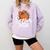 Senior Basketball Class Of 2026 Coquette Graduation Day Comfort Colors Sweatshirt Orchid
