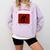 SENIOR CITIZENS DAY Don't Forget My DISCOUNT Graduation Day Comfort Colors Sweatshirt Orchid