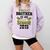 Senior Class Of 2019 Tshirt Graduation Awesome Brother Comfort Colors Sweatshirt Orchid