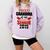 Senior Class Of 2019 Tshirt Graduation Awesome Grandma Comfort Colors Sweatshirt Orchid