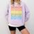 SENIOR CLASS 2019 T SHIRT High School Graduation Comfort Colors Sweatshirt Orchid