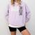 Senior Class Of 2022 Mom Graduation Comfort Colors Sweatshirt Orchid
