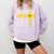 Senior Class Of 2023 Sunflower Graduation Seniors 23 Comfort Colors Sweatshirt Orchid