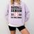 Senior Class Of 2025 Baseball Senior Night Graduation Party Comfort Colors Sweatshirt Orchid