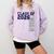Senior Class Of 2026 Graduation Year High School & College Comfort Colors Sweatshirt Orchid