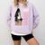 Senior Class Of 2026 Melanin Girl 2026 Graduation Comfort Colors Sweatshirt Orchid