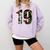 Senior Floral Class Of 2019 Shirt Graduation Idea Comfort Colors Sweatshirt Orchid