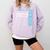 Senior Graduation Class Of 2023 Cute Senior 2023 Comfort Colors Sweatshirt Orchid