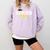 Senior Mom 2026 Class Of 2026 Graduation 26 Family Matching Comfort Colors Sweatshirt Orchid