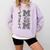 Senior Mom 2026 Wrestling Athlete Proud Parent Graduation Comfort Colors Sweatshirt Orchid