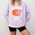 Senior Mom Class Of 2026 Basketball Graduation Comfort Colors Sweatshirt Orchid