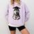 Siberian Husky Dog Graduation Cap Training School Graduate Men Women Kids Comfort Colors Sweatshirt Orchid