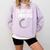 Silent But Thinking Introvert Comfort Colors Sweatshirt Orchid
