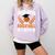 Sister Class Of 2025 Senior Basketball Graduation Family Comfort Colors Sweatshirt Orchid