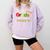 Sixth 6th Grade 2018 Nailed It Graduation Shirt Comfort Colors Sweatshirt Orchid
