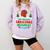 Snow Christmas Introvert Team Introverted Introvert Xmas Comfort Colors Sweatshirt Orchid