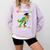 So Long Kindergarten Graduation Class 2025 Dinosaur Kids Comfort Colors Sweatshirt Orchid