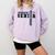 Soccer Senior Night Soccer Senior 2025 Graduation 28 Comfort Colors Sweatshirt Orchid