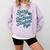 Sorry Can't Doctoral Student Bye PhD Graduation Student Grad Comfort Colors Sweatshirt Orchid