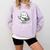 Sorry I Was Late I Didn't Want To Come Introvert Comfort Colors Sweatshirt Orchid