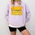 Sorry Im Not Good At Peopleing Introvert Comfort Colors Sweatshirt Orchid