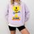 Star Graduate Second Grade Graduation Trophy Cup Comfort Colors Sweatshirt Orchid