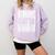 Straight Outta Kindergarten Graduation 2025 Kinder Comfort Colors Sweatshirt Orchid