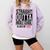 Straight Outta Middle School Graduation Shirt Class Of 2022 Comfort Colors Sweatshirt Orchid