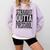 Straight Outta Preschool Shirt Boy Girl Graduation Comfort Colors Sweatshirt Orchid