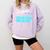 Super Computer Engineer New Job Graduation Comfort Colors Sweatshirt Orchid