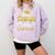 Super Proud Cousin Of 2025 Graduate Senior Graduation Family Comfort Colors Sweatshirt Orchid