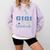 Super Proud Gigi Of 2026 Graduate Senior Graduation Family Comfort Colors Sweatshirt Orchid