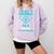 Superhero RN Nurse Shirt Graduation Comfort Colors Sweatshirt Orchid