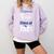 I Survived 5th Grade Class Of 2021 Quarantined Graduation 2 Comfort Colors Sweatshirt Orchid