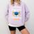 I Survived My Boyfriend's Engineering Degree Graduation Comfort Colors Sweatshirt Orchid