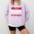 I Survived Catholic School Shirt Catholic Graduation Comfort Colors Sweatshirt Orchid