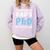 i Survived My Dad's Phd Dissertation College Graduation 2021 Comfort Colors Sweatshirt Orchid