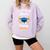 I Survived My Dad's History Degree Graduation Comfort Colors Sweatshirt Orchid