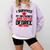 I Survived My Girlfriend's Juris Doctor Degree Graduation Comfort Colors Sweatshirt Orchid