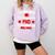 I Survived My Husband's PHD Dissertation Graduation Comfort Colors Sweatshirt Orchid