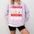 I Survived My Mom's Nursing Degree Graduation Day 2026 Comfort Colors Sweatshirt Orchid