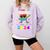 I Survived Nursing School Of 2024 Student Graduation 2024 Comfort Colors Sweatshirt Orchid