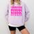 I Survived Nursing School Class Of 2018 Graduation Shirt Comfort Colors Sweatshirt Orchid