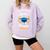 I Survived My Sister's Nursing Degree Graduation Comfort Colors Sweatshirt Orchid