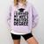 I Survived My Wife's Masters Degree Graduation Class Of 2025 Comfort Colors Sweatshirt Orchid