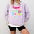 Sweet Happy Last Day Of 3rd Grade Kids Graduation T Comfort Colors Sweatshirt Orchid