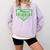 Swimming Senior Night Swim Senior 2026 Graduation 32 Comfort Colors Sweatshirt Orchid